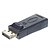 levne Organizéry na kabely-Display Port DP samec na HDMI samice adaptér USB se zvukem (Black)