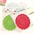 preiswerte Taschens &amp; Coasters &amp; Trivets-Kreisförmig Blumen Mit Mustern Platztdeckchen , Silikon Stoff Innendekoration 1