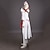 billiga Animekostymer-Inspirerad av SAO Alicization Yuuki Asuna Animé Cosplay-kostymer Japanska Cosplay-kostymer Lappverk Blus Kjol Ärmar Till Dam / Midje accessoar / Mer accessoarer / Rem / Midje accessoar