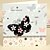 cheap Wedding Invitations-Side Fold Wedding Invitations Greeting Cards Artistic Style / Floral Style Art Paper 16*16 cm Rhinestone / Butterfly