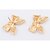 cheap Earrings-Btime Women&#039;s Fashion Bow Metal Stud Earrings