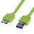 abordables Câbles-Câble coloré USB USB 3.0 mâle à Micro USB 3.0 Homme NOTE3 (de 1.0m vert)