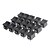 voordelige Schakelaars-Jiahui A052 6-pins Rocker Switch (15 delig Pack, Zwart)