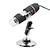 billige Mikroskoper og forstørrelsesglas-S01 25 ~ 200X USB digital mikroskop lup med 8-LED hvidt lys