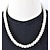 preiswerte Halsketten &amp; Anhänger-Stränge Halskette Perlenkette For Damen Perlen Party Hochzeit Alltag Perlen Künstliche Perle