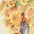 abordables Invitaciones de boda-Doblado Lateral Invitaciones De Boda Tarjetas del Día de la Madre Estilo Floral Papel decorado 15 x 21cm doblada, 15 x 36cm abierta