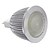 זול נורות תאורה-תאורת ספוט לד 400 lm GU5.3(MR16) LED חרוזים COB לבן חם 12 V
