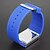 cheap Fashion Watches-Women&#039;s Wrist Watch LED Silicone Band Heart shape / Fashion Black / White / Blue / Two Years / Maxell626+2025