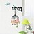 cheap Wall Stickers-Landscape Wall Stickers Plane Wall Stickers Decorative Wall Stickers, Vinyl Home Decoration Wall Decal Wall Decoration