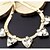 levne Módní náhrdelníky-Canlyn Dámská móda Snake Chain S Gem krátký náhrdelník
