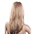 cheap Human Hair Capless Wigs-high quality 20 human hair 80 heat resistant fiber hair capless medium curly wig platinum blonde