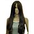 cheap Synthetic Trendy Wigs-Synthetic Wig Women&#039;s Straight With Bangs Synthetic Hair 23 inch With Bangs Wig Capless Black Light Brown Dark Brown