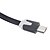 preiswerte USB-Kabel-20cm Micro-USB-Ladekabel Datenleitung (10 in 1 Tasche, Schwarz)