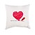 cheap Wedding Gifts-Gifts Bridesmaid Gift Personalized Heart Pattern Pillow Case (Pillow not Included)