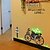 cheap Wall Stickers-1PCS Colorful Removable Bicycle with Flower Wall Sticker