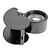 preiswerte Test-, Mess- und Prüfgeräte-2011 schwarz 40 x 25mm Glaslinse Juwelier Lupe Mikroskop mit LED