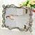 cheap Picture Frames-7&quot; Modern European Style Pearl Metal Picture Frame