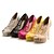 זול נעלי עקב לנשים-נעלי נשים - בלרינה\עקבים - תחרה - נעלים עם פתח קדמי - שחור / צהוב / בז&#039; - שמלה - עקב סטילטו