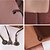 billige Opbevaring og sortering-mode varmt salg brunt læder universelle pose (1 stk) (mere farve)