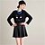 cheap Women&#039;s Skirts-Women&#039;s Vintage Leather Pleated Mini Skirt