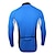 economico Abbigliamento ciclismo donna-Arsuxeo Per uomo Manica lunga Maglia da ciclismo Bicicletta Maglietta/Maglia Verde Blu