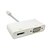 billige DisplayPort-kabler og -adaptere-Mini DisplayPort thunderbolt til VGA&amp;amp; HDMI-adapterkabel 2-i-1 til Apple MacBook&amp;amp; luft&amp;amp; pro&amp;amp; imac