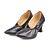 abordables Chaussures de Danse-Femme Modernes Similicuir Talons Talon Bas Bronze Noir Argenté Violet Non Personnalisables