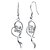 cheap Earrings-Elegant Silver Plated With Cubic Zirconia Heart Drop Women&#039;s Earrings(More Colors)