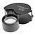 billiga Test-, mått- och inspektionsredskap-2011 svart 40 x 25 mm glaslins juvelerare luppmikroskop med led