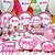 cheap Party Supplies-&quot;Sweet Girl&quot; Party Supplies for Baby Shower - Set of 84 Pieces