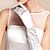 cheap Party Gloves-Satin Elbow Length Glove Bridal Gloves With Pleated
