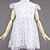 cheap Girl&#039;s Clothing-Juanjuanmao Girl&#039;s Short Sleeve Gauze Dress