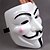 cheap Accessories-Thicken White Mask V For Vendetta Full Face Scary Cosplay Gadgets for Halloween Costume Party