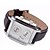 preiswerte Customized Uhren-Personalisierte Geschenke Beobachten, Analog Japanischer Quartz Beobachten mit Stahl Gehäuse-Material Leder Band Armbanduhren für den Alltag / Modeuhr / Armbanduhr Wasserbeständigkeit
