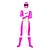 Χαμηλού Κόστους Zentai Στολές-Στολές Zentai Ολόσωμη εφαρμοστή στολή ήρωα Υπερήρωες Power Rangers Zentai Στολές Ηρώων Patchwork Φορμάκι / Ολόσωμη φόρμα Zentai Spandex Λύκρα Ανδρικά Γιούνισεξ Χριστούγεννα Halloween