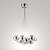 baratos Luzes pendentes-UMEI™ 60(24&quot;) Estilo Mini Luzes Pingente Metal Cromado Contemporâneo Moderno 110-120V / 220-240V