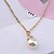 cheap Pearl Necklaces-Women&#039;s Pearl Pendant Necklace Ladies Imitation Pearl Rhinestone Gold Plated Gold Necklace Jewelry 5pcs For Party Daily Casual