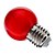 cheap LED Globe Bulbs-1pc 0.5 W LED Globe Bulbs E26 / E27 G45 7 LED Beads Dip LED Decorative Red 100-240 V / RoHS / CE Certified