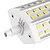 billige Lyspærer-3.5W 250-300lm R7S LED-kornpærer T 48 LED perler SMD 5730 Varm hvit 220-240V