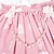 voordelige Etnische en culturele Kostuums-Rok Schattig Prinses Cosplay Lolita Jurken Roze Print  Lolita Gemiddelde Lengte Rok Voor Dames Polyester