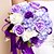 abordables Fleurs de mariage-Fleurs de mariage Bouquets Mariage Soie 30cm Noël