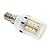 levne Žárovky-E14 LED corn žárovky T 30 lED diody SMD 5050 Stmívatelné Teplá bílá 400lm 3000-3500K AC 220-240V