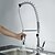 abordables Robinets de Cuisine-1 trou Chrome Pull-out / Pull-down Transitoire Kitchen Taps
