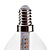 ieftine Becuri-1 buc 3 W Bulb LED Glob 180-210 lm E14 G45 25 LED-uri de margele SMD 3014 Decorativ Alb Cald 220-240 V / RoHs