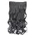 preiswerte Clip-in-Erweiterungen-Hochwertige synthetische 20 Zoll lange gewellte Haarteil Stlylish Haar-Verlängerung 3 Farben erhältlich