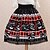 cheap Ethnic &amp; Cultural Costumes-Skirt Gothic Lolita Princess Cosplay Lolita Dress Black Print Lolita Medium Length Skirt For Women Polyester
