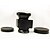 voordelige Bevestigingen voor mobiele camera-3-in-1 0,67 x groothoek lens fisheye180 graden lens macro lens voor de iPhone 5 / 5s-zwart