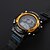levne Sportovní hodinky-unisex Multifunkční LCD digitální žluté pouzdro černý pruh sportovní náramkové hodinky