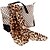 voordelige Mode-accessoires-Dongzhiyu elegante Leopard Print Velvet Chiffon Sjaal
