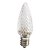 abordables Ampoules électriques-1pc 0.5 W 30 lm E12 Ampoules Bougies LED C35 6 Perles LED LED Dip Décorative Blanc 100-240 V / RoHs